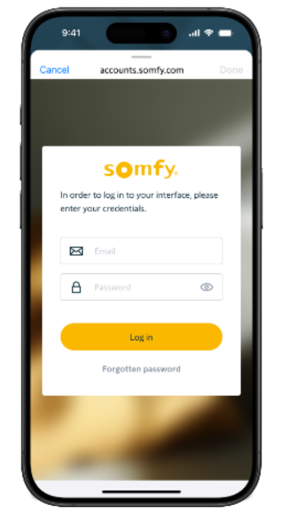 Νέα διαδικασία σύνδεσης